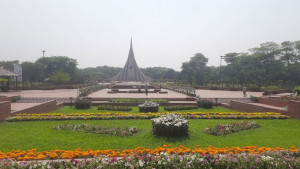 জাতীয় স্মৃতিসৌধ সেজেছে নতুন সাজে