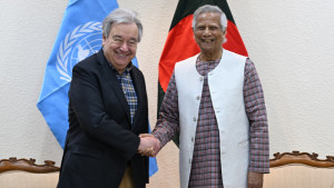 প্রধান উপদেষ্টার সঙ্গে বৈঠকে জাতিসংঘ মহাসচিব 
