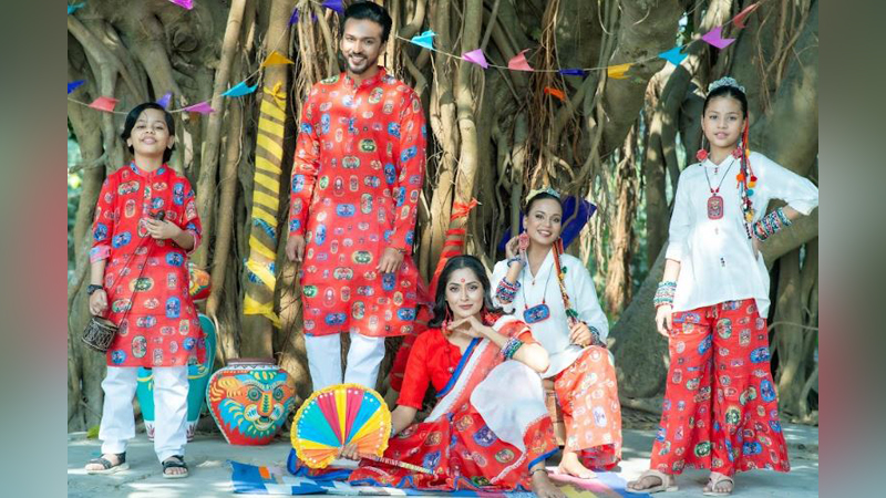 বৈশাখের উৎসবে রঙ বাংলাদেশ বৈশাখের উৎসবে রঙ বাংলাদেশ