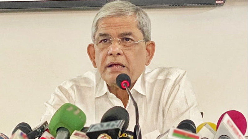 সুপরিকল্পিতভাবে জাতীয় নির্বাচন পেছানোর ষড়যন্ত্র হচ্ছে: মির্জা ফখরুল সুপরিকল্পিতভাবে জাতীয় নির্বাচন পেছানোর ষড়যন্ত্র হচ্ছে: মির্জা ফখরুল