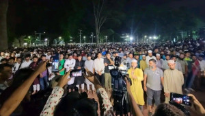 জুলাই শহীদ হাসানের জানাজায় মানুষের ঢল