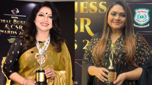 গ্লোবাল মিডিয়া অ্যাওয়ার্ড পেলেন আঁখি আলমগীর-সাবাসহ ৩৮ জন