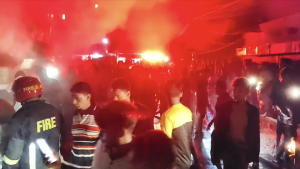 ভৈরবে জুতার বাজারে আগুন, ৪০ দোকান ভস্মীভূত
