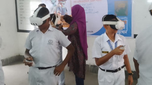 বাংলাদেশ শিল্পকলা একাডেমিতে চলছে ভার্চুয়াল রিয়ালিটি প্রদর্শনী
