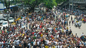 মৎস্য ভবন-কাকরাইল ও সচিবালয়ের আশপাশে ইশরাক সমর্থকদের অবস্থান