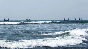 সাগরে সুস্পষ্ট লঘুচাপ, ৩ নম্বর সতর্কতা সংকেত