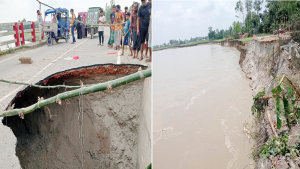 বকশীগঞ্জে ভাঙনে দিশেহারা নদীপাড়ের মানুষ