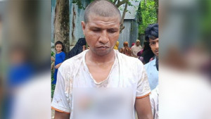 শিশু ধর্ষণচেষ্টার অ‌ভি‌যোগে প্রতি‌বেশী‌কে পিটুনি দি‌য়ে পু‌লি‌শে সোপর্দ