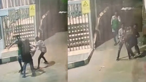 মেট্রো স্টেশনের নিচে ছিনতাইয়ের শিকার যুবক, ভিডিও ভাইরাল
