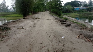 বাঁধের ভেতর বাঁধ, চাষাবাদ নিয়ে বিপাকে কৃষক