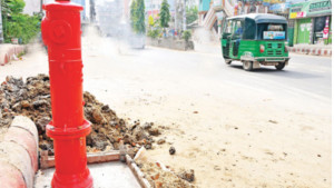 বসানো হলো ১৭৪ হাইড্রেন্ট, পানি মেলে না একটিতেও