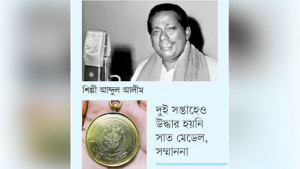 আব্দুল আলীমের স্বাধীনতা পুরস্কার, একুশে পদক চুরি