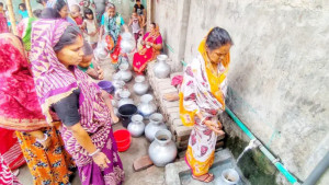 পানি সংকটে হবিগঞ্জ পৌরবাসী