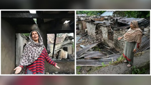 নিয়ন্ত্রণ রেখার দুই প্রান্তে আতঙ্কে মানুষ, ঘরছাড়া অনেকে