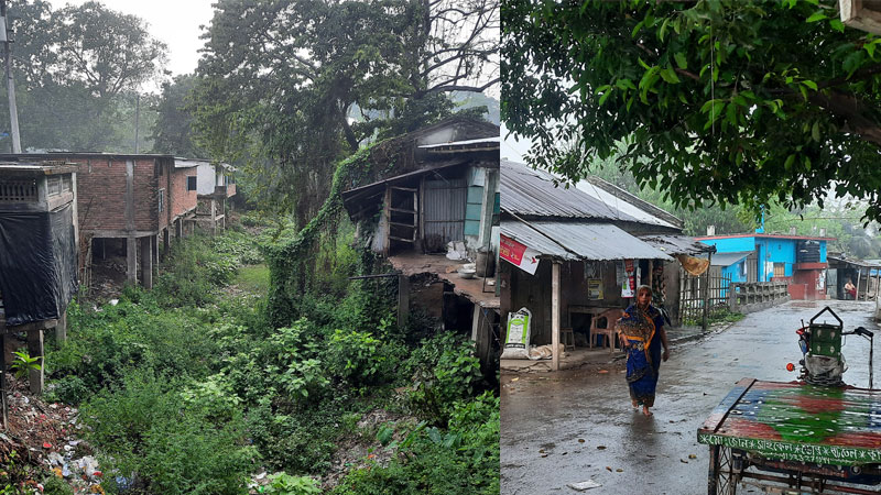 খালপাড়ে দুই হাজার দখলদার খালপাড়ে দুই হাজার দখলদার
