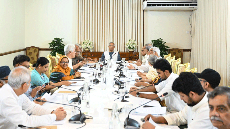 জরুরি বৈঠকে উপদেষ্টা পরিষদ জরুরি বৈঠকে উপদেষ্টা পরিষদ