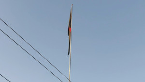 সীমান্তে ১১৭ ফুট উচ্চতায় উড়ল জাতীয় পতাকা