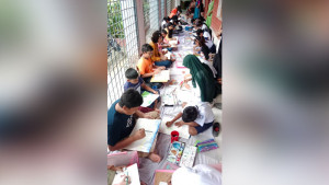 বাংলা নিয়ে উচ্ছ্বসিত চারশ শিশুর এক দিন
