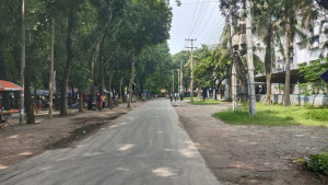 চলছে ‘কমপ্লিট শাটডাউন’, ফাঁকা রাবি ক্যাম্পাস