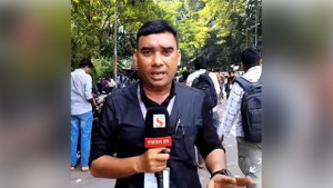 ডাকসু নির্বাচনের লাইভ করার সময় সাংবাদিকের মৃত্যু