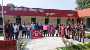 ভোলাহাটের সীমান্ত দিয়ে আবারও ১৯ জনকে ঠেলে পাঠাল বিএসএফ