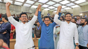২৮ পদের ২৩টিতে জয়ী শিবির