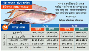 ইলিশের দাম বেঁধে দেওয়ার চিন্তা