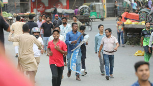 ‘গুপ্ত’ লেখা নিয়ে ছাত্রদল-শিবিরের দুই দফা সংঘর্ষ, আহত ১০