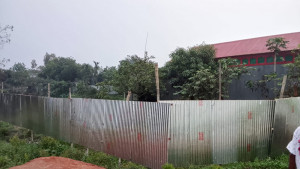 ১৪৪ ধারা ভেঙে রাতের আঁধারে জমি দখল