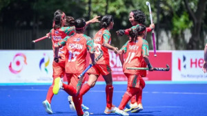 আন্তর্জাতিক হকিতে বাংলাদেশের মেয়েদের প্রথম জয়