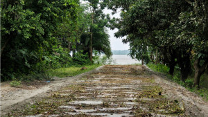 নির্জন ১৩০ মিটার সড়কে ব্যয় ৩৫ লাখ টাকা, ক্ষুব্ধ এলাকাবাসী