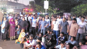 সেই বাপ্পিকে ছেড়ে দেওয়ায় থানা ঘেরাও, সড়ক অবরোধ