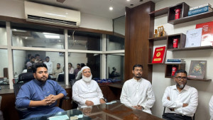 এনসিপি কার্যালয়ে জামায়াত আমির