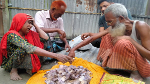 ১০ বছরের সঞ্চয় খেল উইপোকা, নিঃস্ব রিকশাচালক দম্পতি