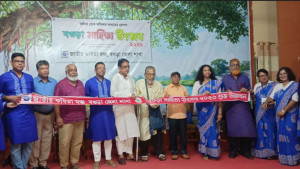 বগুড়া সাহিত্য উৎসবে কবি ও সাহিত্যিকদের মিলনমেলা
