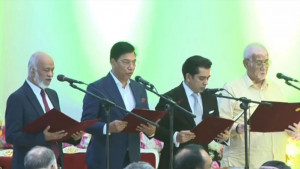 শপথ নিলেন নতুন চার মন্ত্রী ও দুই প্রতিমন্ত্রী