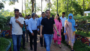 বিকেএসপির নতুন শাখার জন্য হালুয়াঘাট-ধোবাউড়ায় স্থান পরিদর্শন