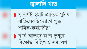 শ্রমিকদের মধ্যে অসন্তোষ, দাবি  আদায়ে আন্দোলনে যাচ্ছে আজ