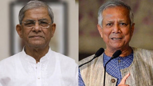 নবনির্বাচিত রাষ্ট্রপতি মির্জা ফখরুলকে অভিনন্দন জানালেন ড. ইউনূস