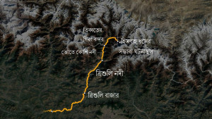 নেপালে পাহাড়ি ঢলের গতিপথ কোন দিকে, পদ্মায় পৌঁছাবে?