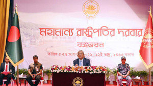 রাষ্ট্রীয় দায়িত্বপালনে সম্পূর্ণ দলনিরপেক্ষভাবে কাজ করব: রাষ্ট্রপতি