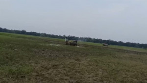 ট্রাক্টর দিয়ে ফুটবল মাঠ চাষ, বাধা দিতে গিয়ে আহত ১৩