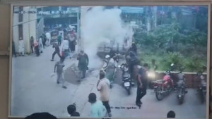 পুঁতে রাখা বিস্ফোরক নাকি নিক্ষেপ করা হয়েছে— ধোঁয়াশা