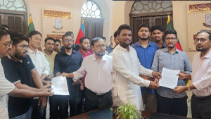 কড়া নিরাপত্তায় শান্ত জবি, স্মারকলিপি দিল জকসু ও ছাত্রদল