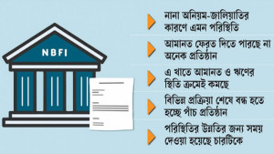আর্থিক প্রতিষ্ঠান খাতের আকার ছোট হয়ে আসছে