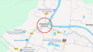 ৪ শতাধিক মৎস্যজীবী পরিবার অবরুদ্ধ, বিক্ষোভ