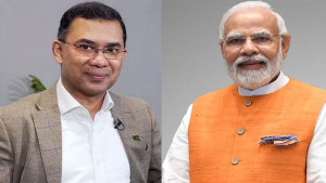 তারেক রহমানকে অভিনন্দন জানালেন নরেন্দ্র মোদি