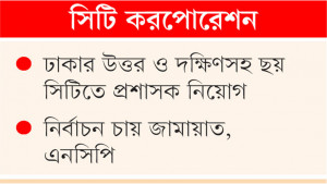 প্রশাসক আসছেন, কাউন্সিলর না থাকায় ভোগান্তি যাবে না