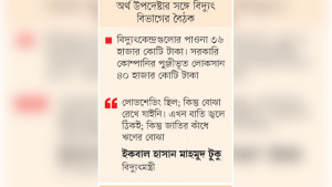 বিদ্যুৎ খাতে বকেয়া-লোকসান  ৭৬ হাজার কোটি টাকা