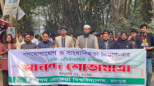 গণযোগাযোগ ও সাংবাদিকতা বিভাগের প্রতিষ্ঠাবার্ষিকী